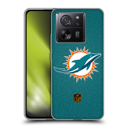 NFL Miami Dolphins Logo Football Soft Gel Case for Xiaomi 13T 5G / 13T Pro 5G