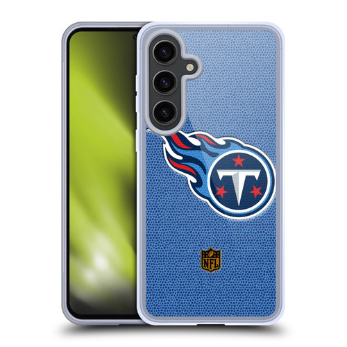 NFL Tennessee Titans Logo Football Soft Gel Case for Samsung Galaxy S24+ 5G