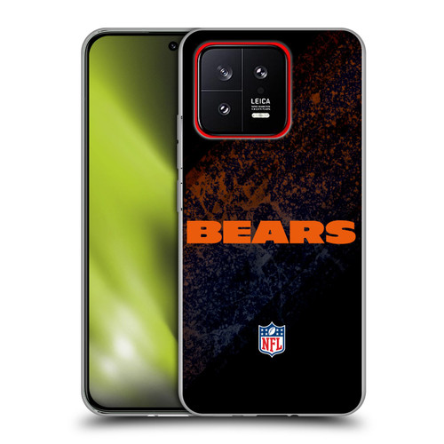 NFL Chicago Bears Logo Blur Soft Gel Case for Xiaomi 13 5G