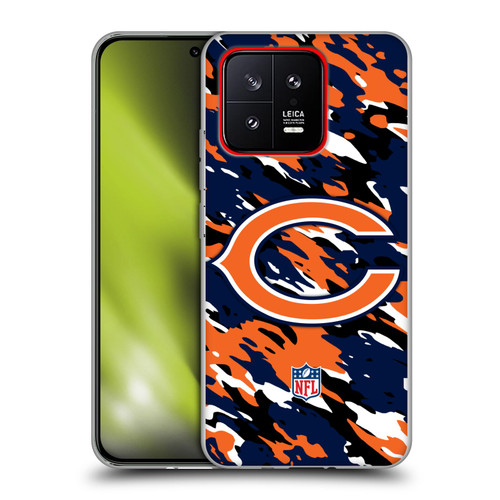 NFL Chicago Bears Logo Camou Soft Gel Case for Xiaomi 13 5G