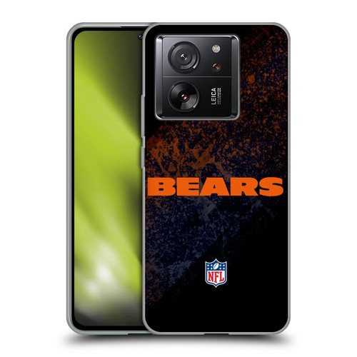 NFL Chicago Bears Logo Blur Soft Gel Case for Xiaomi 13T 5G / 13T Pro 5G