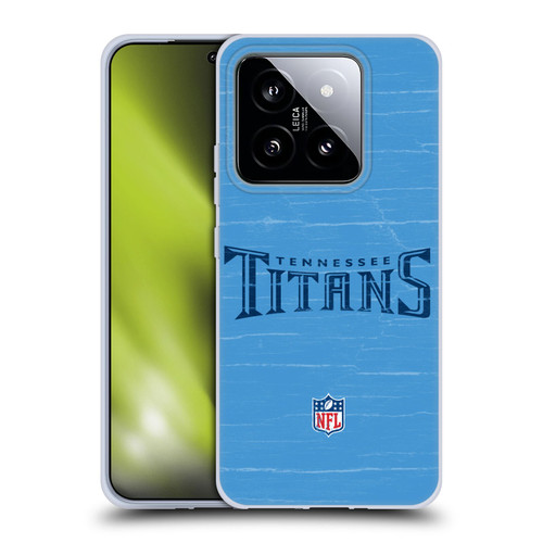 NFL Tennessee Titans Logo Distressed Look Soft Gel Case for Xiaomi 14