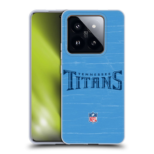 NFL Tennessee Titans Logo Distressed Look Soft Gel Case for Xiaomi 14 Pro