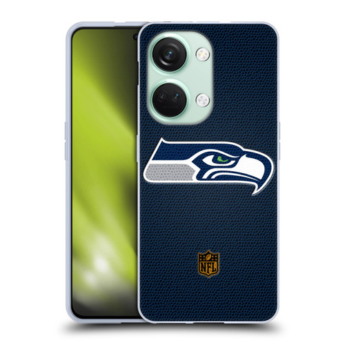 NFL Seattle Seahawks Logo Football Soft Gel Case for OnePlus Nord 3 5G