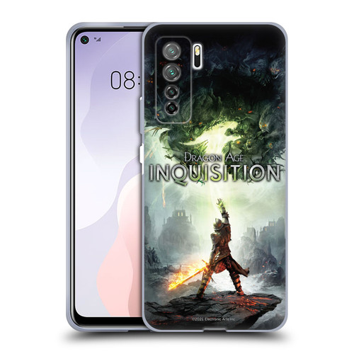 EA Bioware Dragon Age Inquisition Graphics Key Art 2014 Soft Gel Case for Huawei Nova 7 SE/P40 Lite 5G