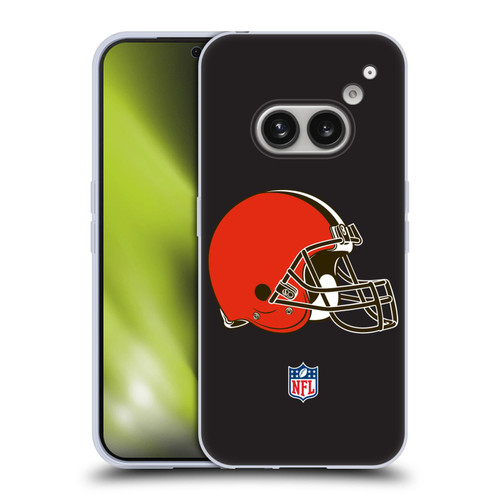 NFL Cleveland Browns Logo Plain Soft Gel Case for Nothing Phone (2a)