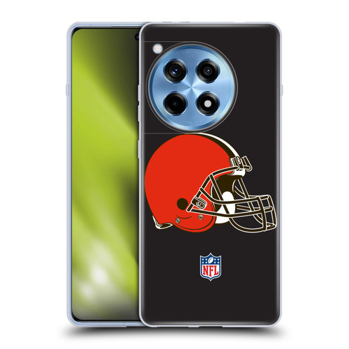 NFL Cleveland Browns Logo Plain Soft Gel Case for OnePlus 12R