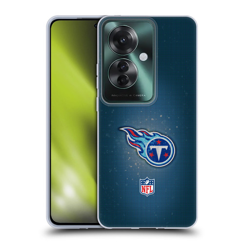 NFL Tennessee Titans Artwork LED Soft Gel Case for OPPO Reno11 F 5G / F25 Pro 5G