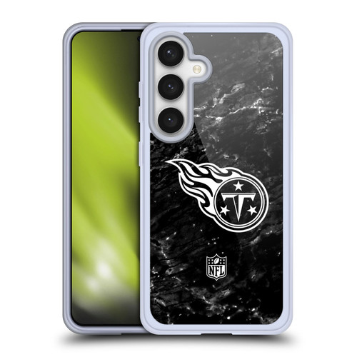 NFL Tennessee Titans Artwork Marble Soft Gel Case for Samsung Galaxy S24 5G