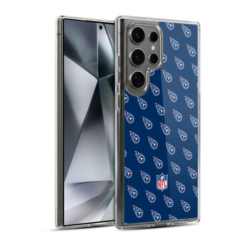 NFL Tennessee Titans Artwork Patterns Soft Gel Case for Samsung Galaxy S24 Ultra 5G & MagSafe