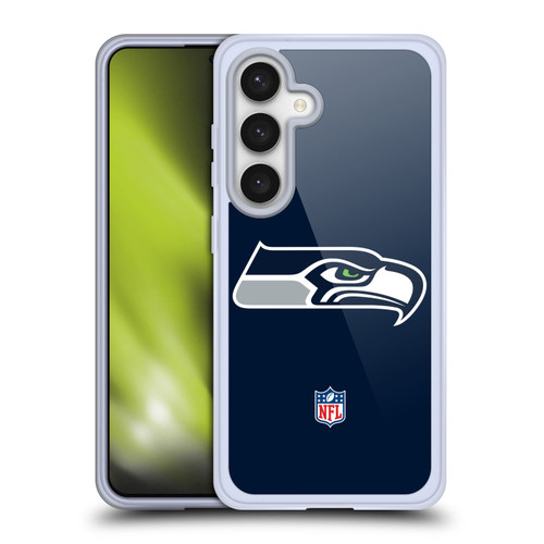 NFL Seattle Seahawks Logo Plain Soft Gel Case for Samsung Galaxy S24 5G NFL Seattle Seahawks Logo Plain Soft Gel Case for Samsung Galaxy S24 5G