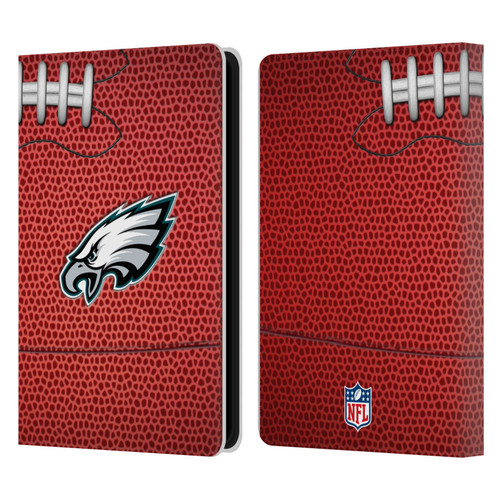 NFL Philadelphia Eagles Graphics Football Leather Book Wallet Case Cover For Amazon Kindle Paperwhite 5 (2021)