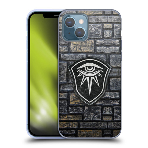 EA Bioware Dragon Age Inquisition Graphics Distressed Crest Soft Gel Case for Apple iPhone 13