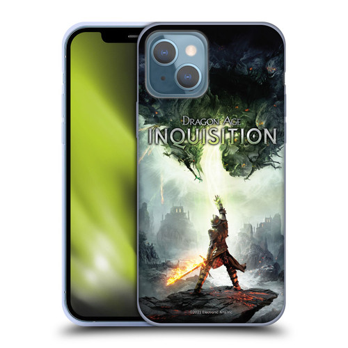EA Bioware Dragon Age Inquisition Graphics Key Art 2014 Soft Gel Case for Apple iPhone 13