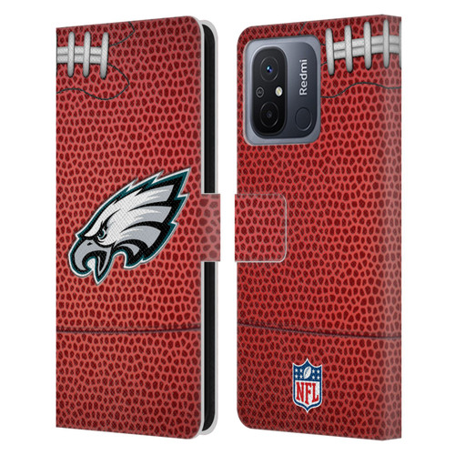 NFL Philadelphia Eagles Graphics Football Leather Book Wallet Case Cover For Xiaomi Redmi 12C
