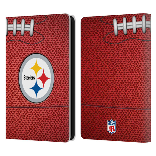 NFL Pittsburgh Steelers Graphics Football Leather Book Wallet Case Cover For Amazon Kindle Paperwhite 5 (2021)
