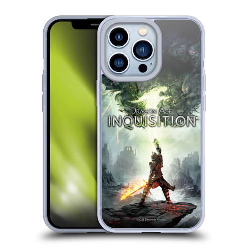 EA Bioware Dragon Age Inquisition Graphics Key Art 2014 Soft Gel Case for Apple iPhone 13 Pro