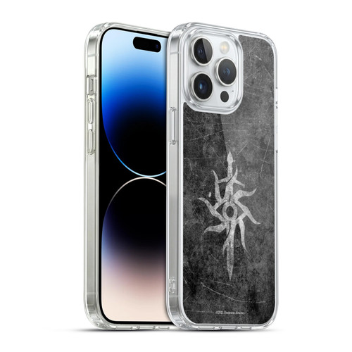 EA Bioware Dragon Age Inquisition Graphics Distressed Symbol Soft Gel Case for Apple iPhone 14 Pro Max & MagSafe