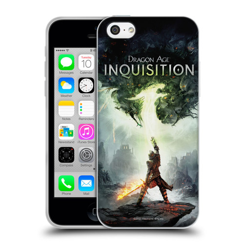 EA Bioware Dragon Age Inquisition Graphics Key Art 2014 Soft Gel Case for Apple iPhone 5c