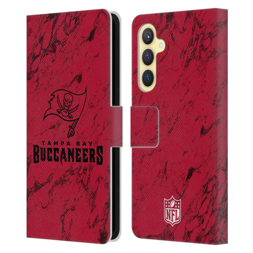 NFL Tampa Bay Buccaneers Graphics Coloured Marble Leather Book Wallet Case Cover For Samsung Galaxy S23 FE 5G NFL Tampa Bay Buccaneers Graphics Coloured Marble Leather Book Wallet Case Cover For Samsung Galaxy S23 FE 5G