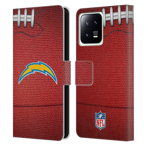 NFL Los Angeles Chargers Graphics Football Leather Book Wallet Case Cover For Xiaomi 13 5G
