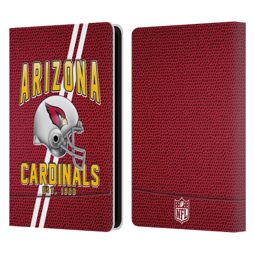 NFL Arizona Cardinals Logo Art Football Stripes Leather Book Wallet Case Cover For Amazon Kindle Paperwhite 5 (2021)