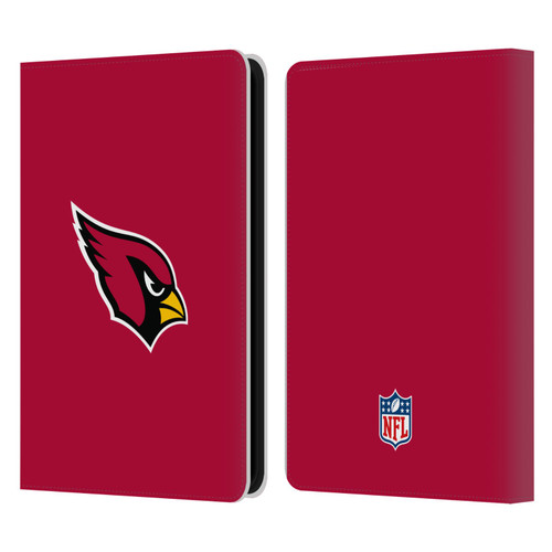 NFL Arizona Cardinals Logo Plain Leather Book Wallet Case Cover For Amazon Kindle 11th Gen 6in 2022
