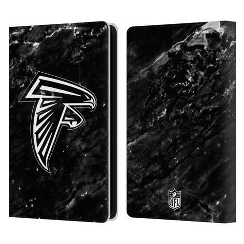 NFL Atlanta Falcons Artwork Marble Leather Book Wallet Case Cover For Amazon Kindle Paperwhite 5 (2021)