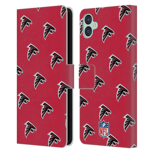 NFL Atlanta Falcons Artwork Patterns Leather Book Wallet Case Cover For Samsung Galaxy M04 5G / A04e