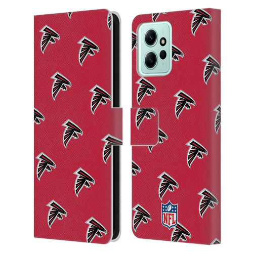 NFL Atlanta Falcons Artwork Patterns Leather Book Wallet Case Cover For Xiaomi Redmi 12