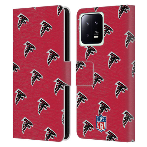 NFL Atlanta Falcons Artwork Patterns Leather Book Wallet Case Cover For Xiaomi 13 5G