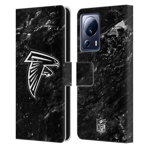 NFL Atlanta Falcons Artwork Marble Leather Book Wallet Case Cover For Xiaomi 13 Lite 5G
