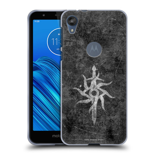 EA Bioware Dragon Age Inquisition Graphics Distressed Symbol Soft Gel Case for Motorola Moto E6