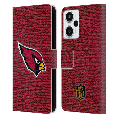 NFL Arizona Cardinals Logo Football Leather Book Wallet Case Cover For Xiaomi Redmi Note 12T