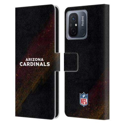 NFL Arizona Cardinals Logo Blur Leather Book Wallet Case Cover For Xiaomi Redmi 12C