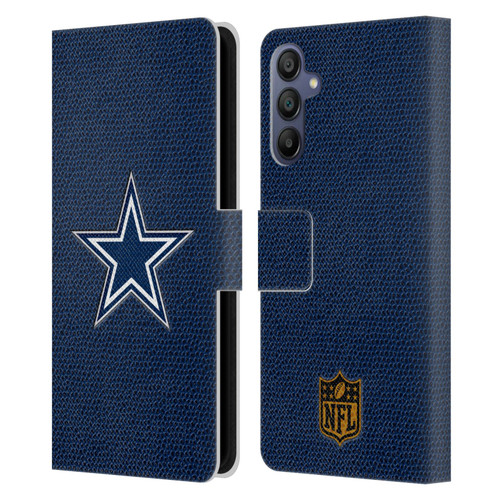 NFL Dallas Cowboys Logo Football Leather Book Wallet Case Cover For Samsung Galaxy A15 NFL Dallas Cowboys Logo Football Leather Book Wallet Case Cover For Samsung Galaxy A15