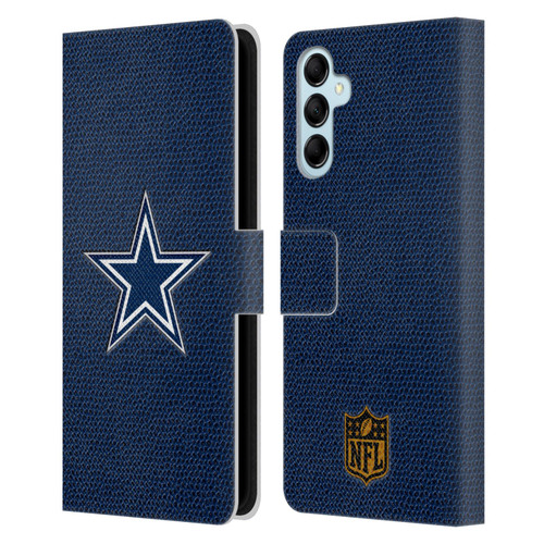 NFL Dallas Cowboys Logo Football Leather Book Wallet Case Cover For Samsung Galaxy M14 5G