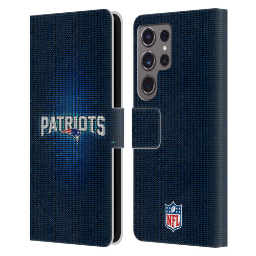 NFL New England Patriots Artwork LED Leather Book Wallet Case Cover For Samsung Galaxy S24 Ultra 5G NFL New England Patriots Artwork LED Leather Book Wallet Case Cover For Samsung Galaxy S24 Ultra 5G