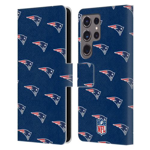 NFL New England Patriots Artwork Patterns Leather Book Wallet Case Cover For Samsung Galaxy S24 Ultra 5G NFL New England Patriots Artwork Patterns Leather Book Wallet Case Cover For Samsung Galaxy S24 Ultra 5G