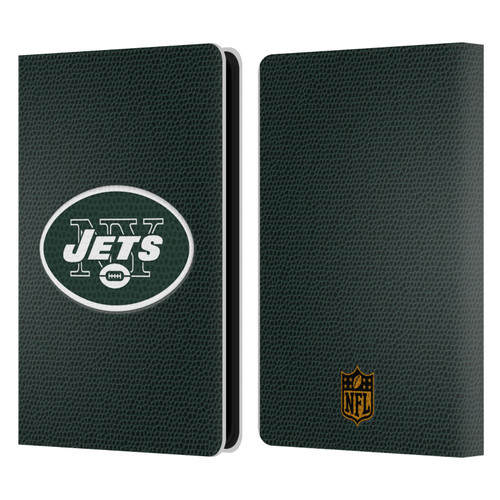 NFL New York Jets Logo Football Leather Book Wallet Case Cover For Amazon Kindle Paperwhite 5 (2021)