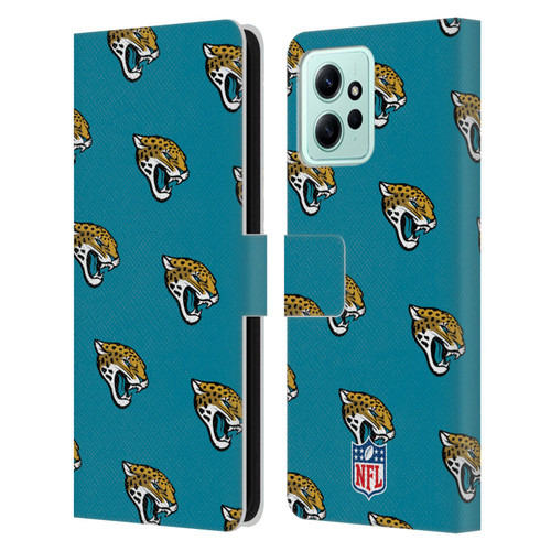 NFL Jacksonville Jaguars Artwork Patterns Leather Book Wallet Case Cover For Xiaomi Redmi 12