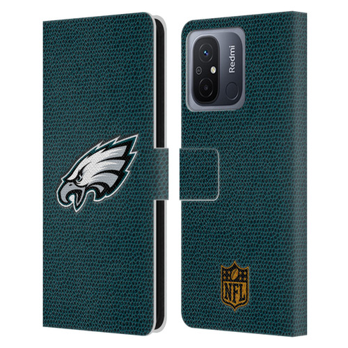 NFL Philadelphia Eagles Logo Football Leather Book Wallet Case Cover For Xiaomi Redmi 12C