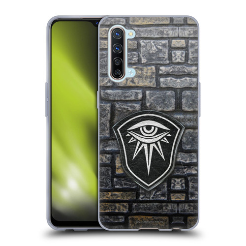 EA Bioware Dragon Age Inquisition Graphics Distressed Crest Soft Gel Case for OPPO Find X2 Lite 5G