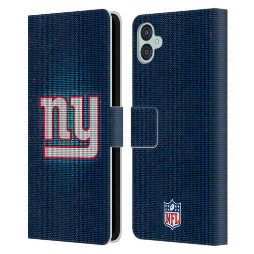 NFL New York Giants Artwork LED Leather Book Wallet Case Cover For Samsung Galaxy M04 5G / A04e