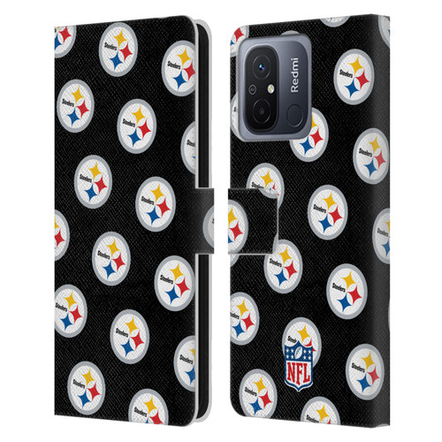 NFL Pittsburgh Steelers Artwork Patterns Leather Book Wallet Case Cover For Xiaomi Redmi 12C
