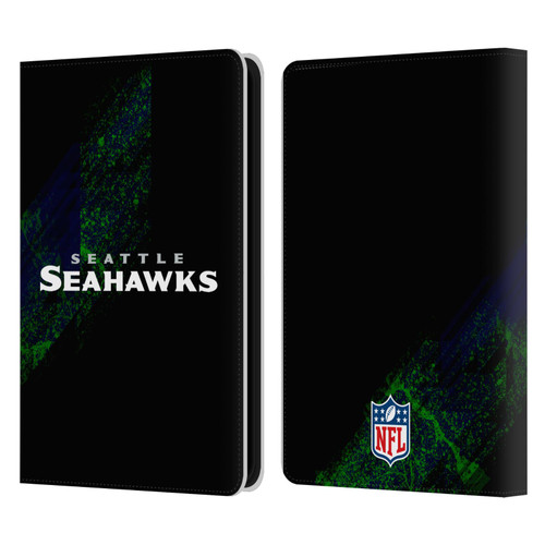 NFL Seattle Seahawks Logo Blur Leather Book Wallet Case Cover For Amazon Kindle 11th Gen 6in 2022
