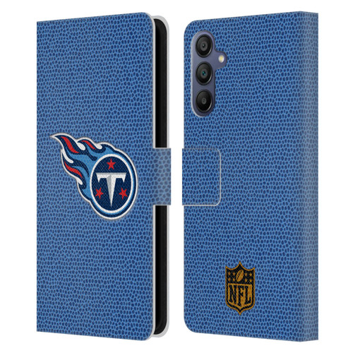 NFL Tennessee Titans Logo Football Leather Book Wallet Case Cover For Samsung Galaxy A15