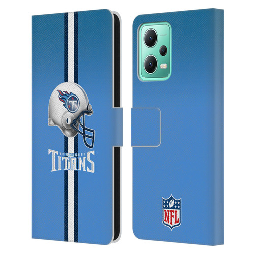 NFL Tennessee Titans Logo Helmet Leather Book Wallet Case Cover For Xiaomi Redmi Note 12 5G