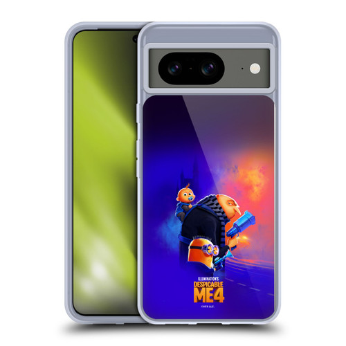 Despicable Me 4 Graphics Key Art Soft Gel Case for Google Pixel 8