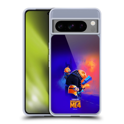 Despicable Me 4 Graphics Key Art Soft Gel Case for Google Pixel 8 Pro